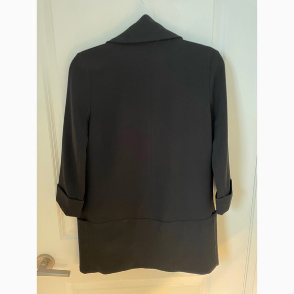 Wilfred Black Open Front Blazer - Size 0 - Picture 2 of 5